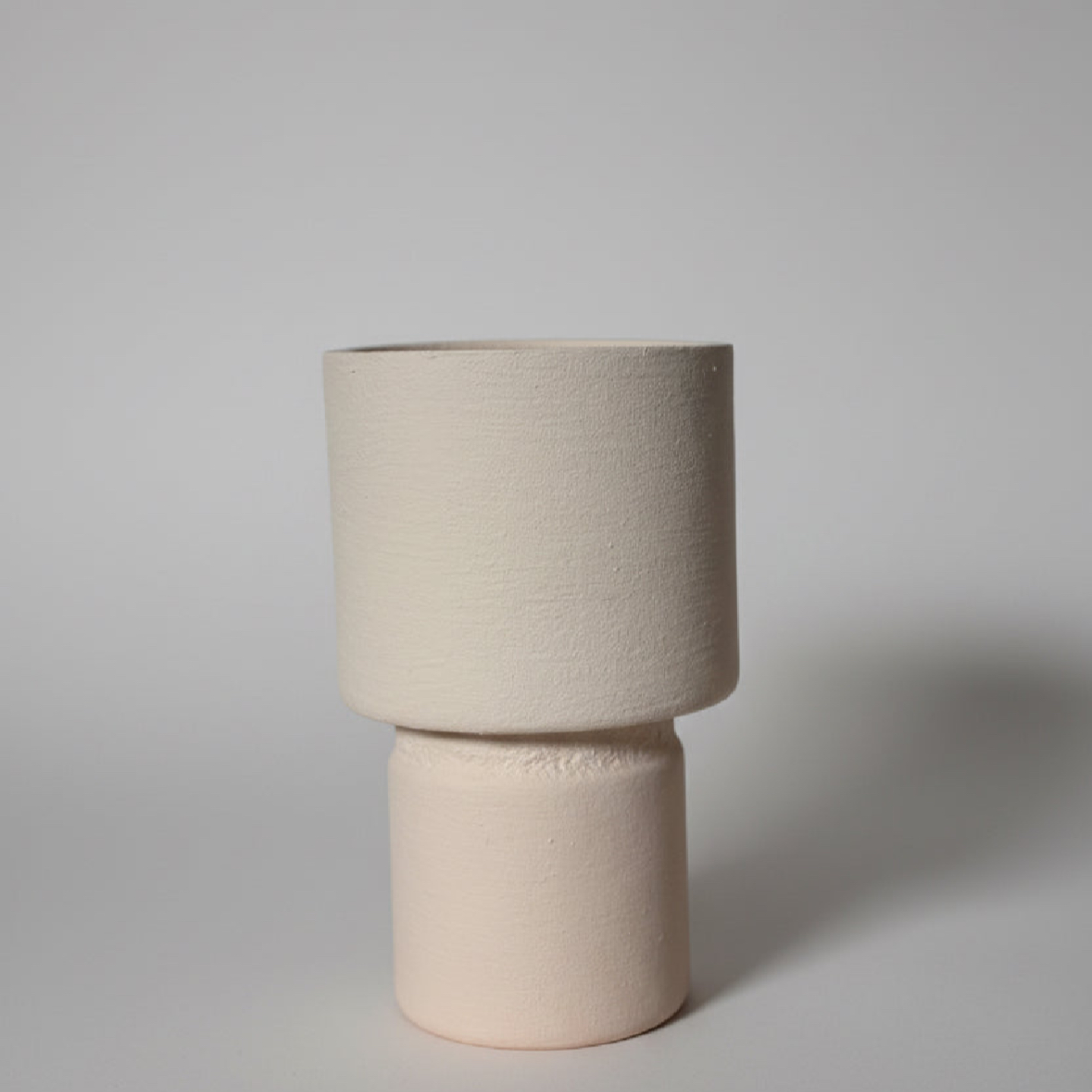 Textured Glass Vase